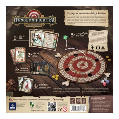Dungeon Fighter contraportada