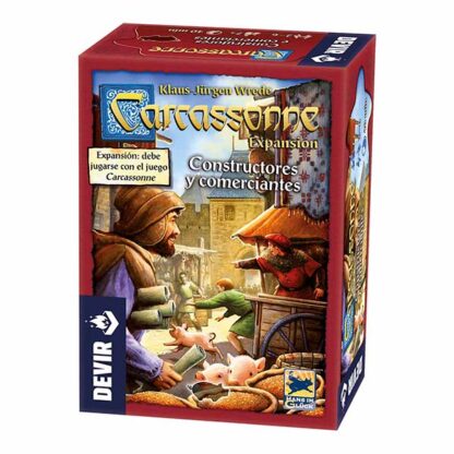 Carcassonne Contructores y Comerciantes